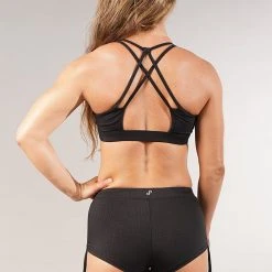 Off The Pole Lifestyle Sports Bra - Black Gator 9 Off The Pole Lifestyle Sports Bra - Black Gator