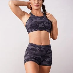 Off The Pole Lifestyle Sports Bra - Black Camouflage 9 Off The Pole Lifestyle Sports Bra - Black Camouflage