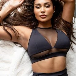 Lunalae Addison High Waisted Bottoms - Recycled Black