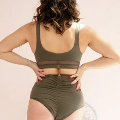 All Pole Wear Lunalae Dahlia Top - Recycled Khaki