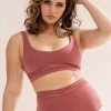 All Pole Wear Lunalae Dahlia Top - Recycled Dusty Rose