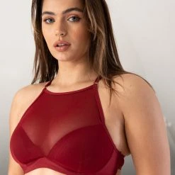 Lunalae Ella Mesh Top - Recycled Wine All Pole Wear 8 Lunalae Ella Mesh Top - Recycled Wine All Pole Wear