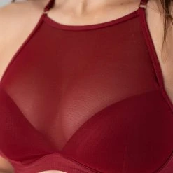 Lunalae Ella Mesh Top - Recycled Wine All Pole Wear 11 Lunalae Ella Mesh Top - Recycled Wine All Pole Wear