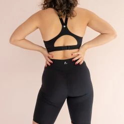 All Pole Wear Lunalae Basic Biker Shorts - Recycled Black