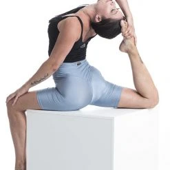 Paradise Chick Biker Shorts - Steel Blue 9 Paradise Chick Biker Shorts - Steel Blue