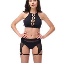 Accessories Bandurska Marion Suspender Accessory - Black