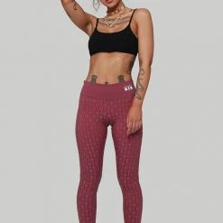 Creatures Of XIX Gecko Grip Leggings - Mauve 11 Creatures Of XIX Gecko Grip Leggings - Mauve