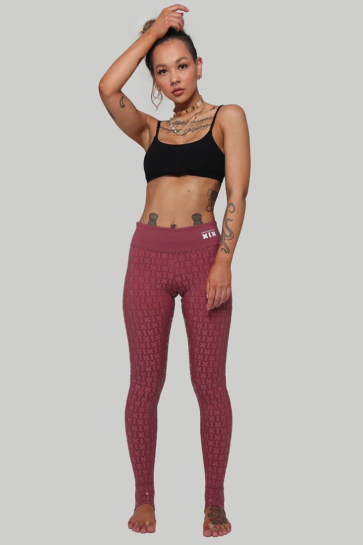 Creatures Of XIX Gecko Grip Leggings - Mauve 6 Creatures Of XIX Gecko Grip Leggings - Mauve