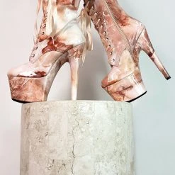 Shoes Hella Heels Renaissance 7inch Boots - Mercy