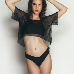 MilaKrasna Masha Top - Mesh Black