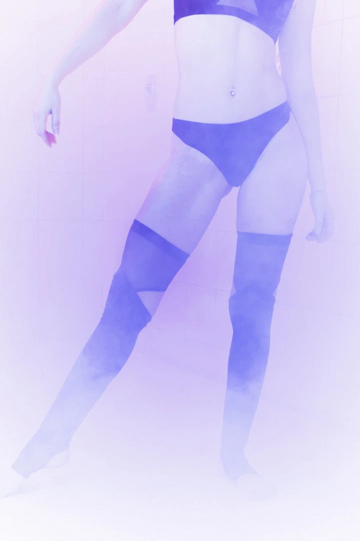 MilaKrasna Nora Legwarmers - Black 2 MilaKrasna Nora Legwarmers - Black