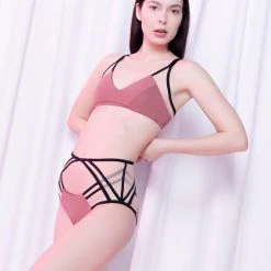 MilaKrasna Silvia Top - Dark Rose