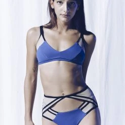 MilaKrasna Silvia Bottoms - Mazda Blue All Pole Wear