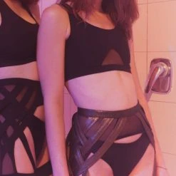 MilaKrasna Zlata Garter Belt - Gold