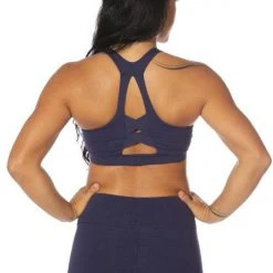 Off The Pole Classic Sports Bra - Navy Blue All Pole Wear