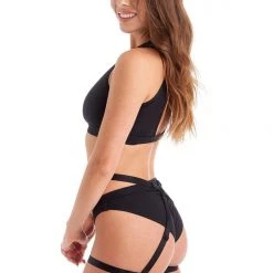 Back In Stock Bandurska New Moon Suspender Accessory - Black