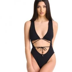 New In Bandurska NOA Bodysuit - Black