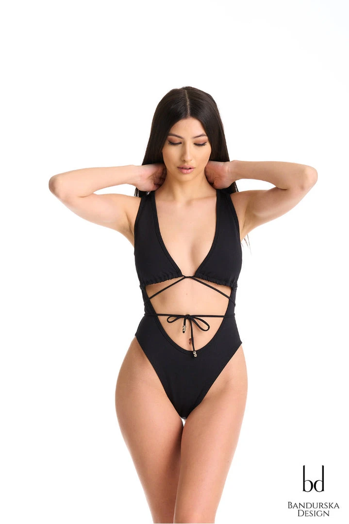 New In Bandurska NOA Bodysuit - Black 4 New In Bandurska NOA Bodysuit - Black