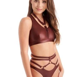 Bandurska November Top - Mocha