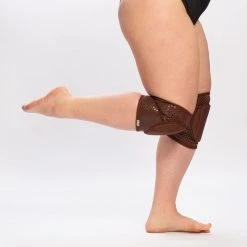 Queen Accessories Queen Grippy Kneepads - Cacao Plus Size Pole Wear