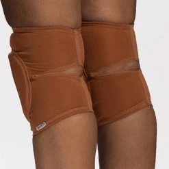 Queen Accessories Plus Size Pole Wear Queen Kneepads - Mocha