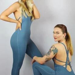 Olra Activewear Signature Jumpsuit - Petrol 12 Olra Activewear Signature Jumpsuit - Petrol