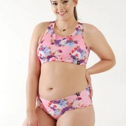 Pole Addict Openback Top - Peony