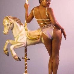 Rolling Vento Pony Reversible Top - Pastel Tops