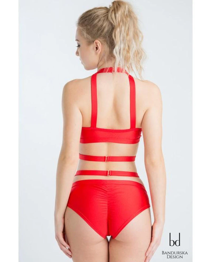 All Pole Wear Bandurska Poppy Top - Red 3 All Pole Wear Bandurska Poppy Top - Red
