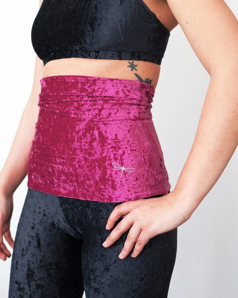 Dragonfly Back Warmer - Velvet Ruby Accessories 5 Dragonfly Back Warmer - Velvet Ruby Accessories