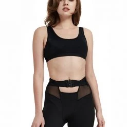 Hamade Activewear Buckle Cycling Shorts - Black All Pole Wear