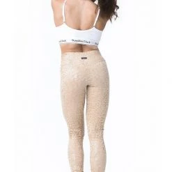 Paradise Chick Superhero Series Sticky V-String Leggings - Sand Leopard All Pole Wear