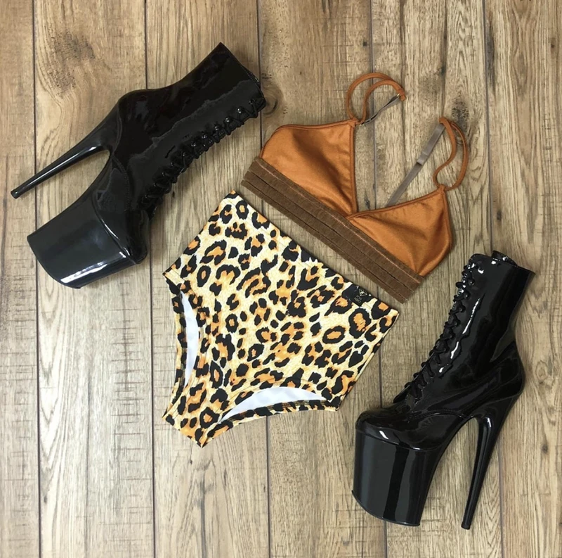 Back In Stock Pleaser USA Flamingo-1020 8inch Pleaser Boots - Patent Black 2 Back In Stock Pleaser USA Flamingo-1020 8inch Pleaser Boots - Patent Black