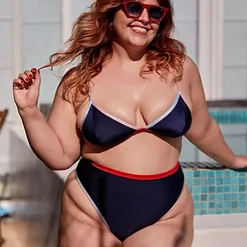 All Pole Wear Rolling Vento Copa Reversible Top - Navy/Yellow