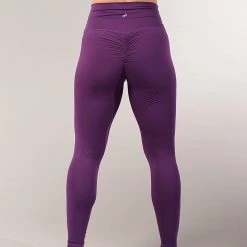 Off The Pole Scrunch Butt Leggings - Dark Purple
