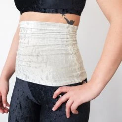 Dragonfly Back Warmer - Velvet Silver Accessories