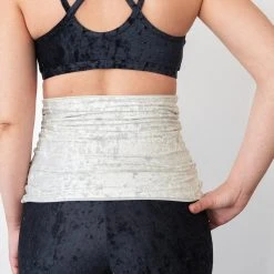 Dragonfly Back Warmer - Velvet Silver Accessories