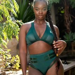 Tatiana Activewear Isla Top - Forest Green