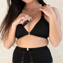 All Pole Wear Tatiana Activewear Kaizen Top - Matte Black 9 All Pole Wear Tatiana Activewear Kaizen Top - Matte Black