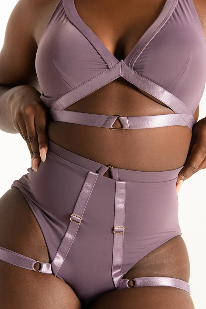 Tatiana Activewear Tokio Shorts - Mauve 1 Tatiana Activewear Tokio Shorts - Mauve