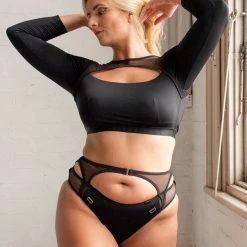 Tatiana Activewear Esme Top - Black