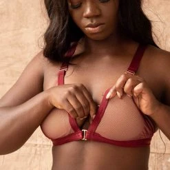 Tatiana Activewear Kaizen Top - Burgundy