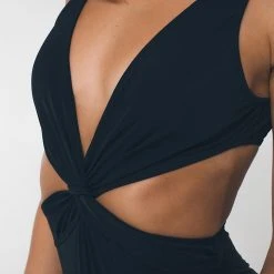 Bodysuits Shark Polewear Twist Bodysuit - Black