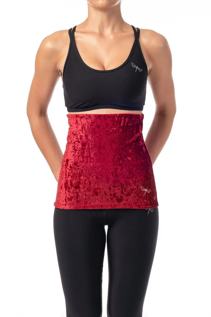 Dragonfly Back Warmer - Velvet Red 1 Dragonfly Back Warmer - Velvet Red