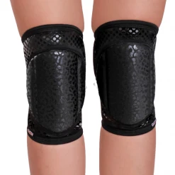 Queen Accessories Queen Grippy Kneepads - Wild Black
