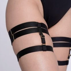 Back In Stock Bandurska Leg Garter Accessory - Black (2 Pack) 7 Back In Stock Bandurska Leg Garter Accessory - Black (2 Pack)