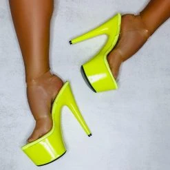 Hella Heels Classic Gloss 7inch Stilettos - Rhylie