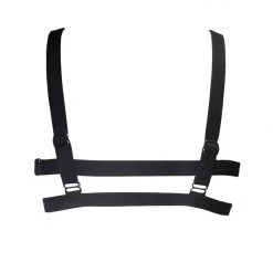 All Pole Wear Hamade Activewear Hollow Back Top - White/Black 12 All Pole Wear Hamade Activewear Hollow Back Top - White/Black