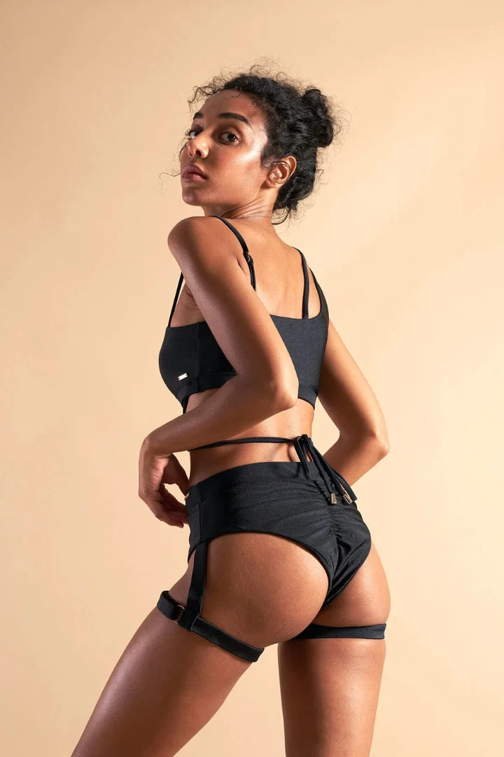 New In Flole Cradle Garter Bottoms - Black 1 New In Flole Cradle Garter Bottoms - Black