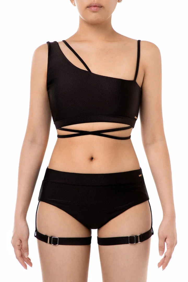 New In Flole Cradle Garter Bottoms - Black 3 New In Flole Cradle Garter Bottoms - Black